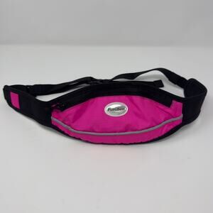 FuelBelt waist/body bag Black/Pink, One Size